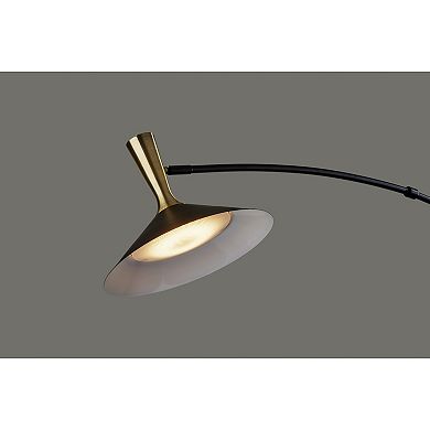 ADESSO Bradley LED Arc Lamp with Smart Switch