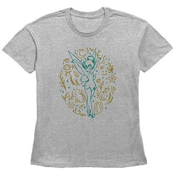 Disney's Tinker Bell Fall Icons Women's Graphic Tee