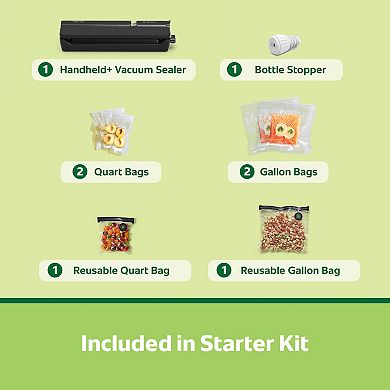 FoodSaver Handheld+ 2-in-1 Vacuum Sealing System