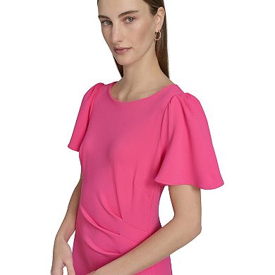 Women's La Nouvelle Renaissance Ruched Sleeve Sheath Dress