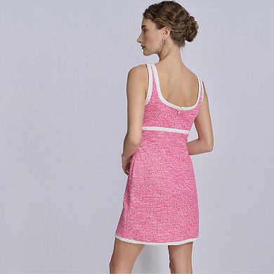 Women's La Nouvelle Renaissance Sleeveless Tweed Dress