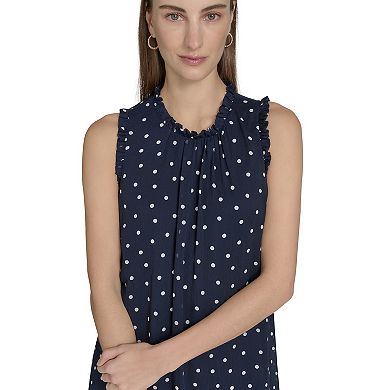 Women's Harper Rose Sleeveless Ruffle Shift Mini Dress