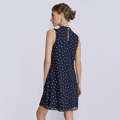 Women's Harper Rose Sleeveless Ruffle Shift Mini Dress