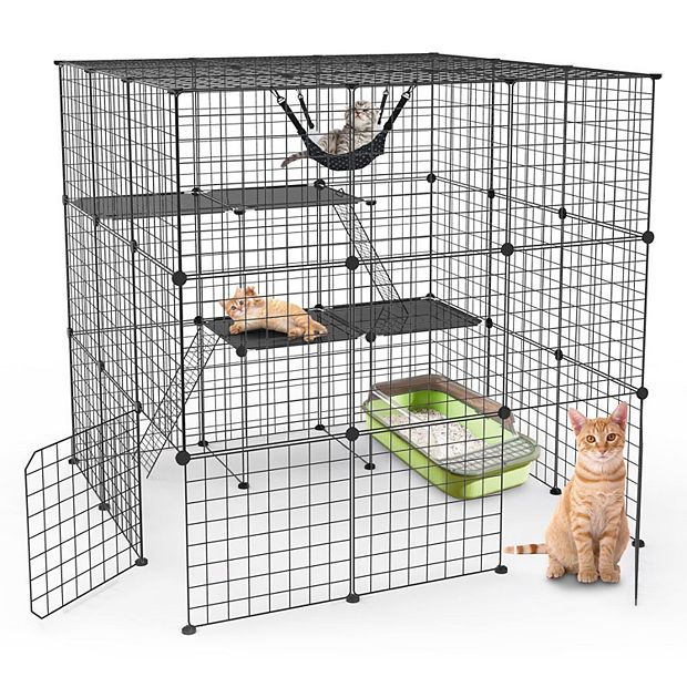 3 tier cat cage best sale