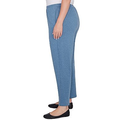 Plus Size Alfred Dunner Traditional Comfort Short Length Pants