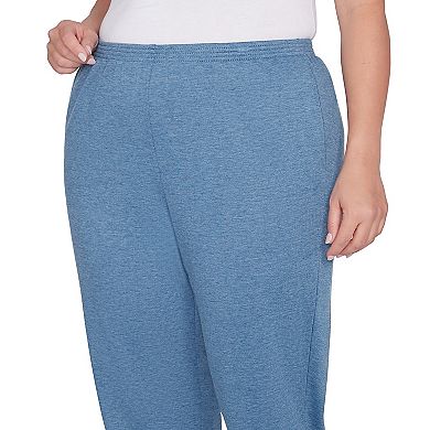 Plus Size Alfred Dunner Traditional Comfort Short Length Pants