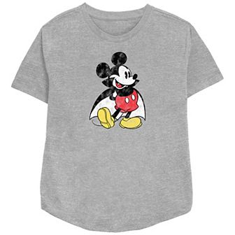 Disney's Mickey Mouse Vampire Women's Relaxed Fit Graphic Tee