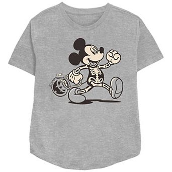 Disney's Mickey Mouse Funny Bones Trick Or Treater Women's Relaxed Fit Graphic Tee