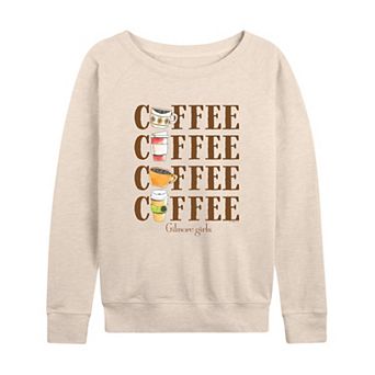 Women's Gilmore Girls Coffee French Terry Long Sleeve Tee