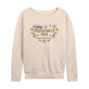 Women's Gilmore Girls Dragonfly Inn French Terry Long Sleeve Tee