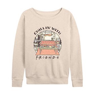 Women's Friends Chillin' With Friends French Terry Long Sleeve Tee