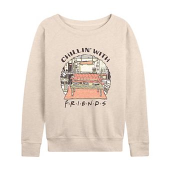 Women's Friends Chillin' With Friends French Terry Long Sleeve Tee