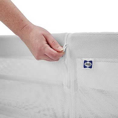Kolcraft Sealy Airy Dreams Breathable 2-in-1 Baby Bassinet & Bedside Sleeper