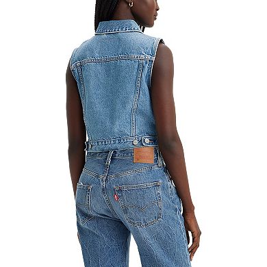 Women's Levi's® Cropped Denim Vest