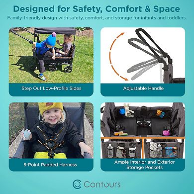 Contours Curve 360 Stroller Wagon