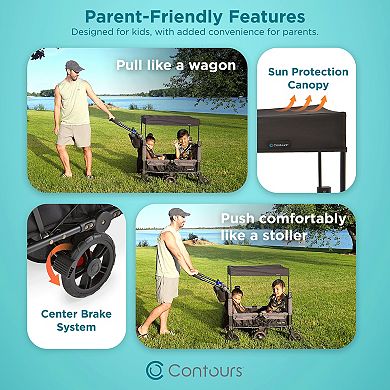 Contours Curve 360 Stroller Wagon