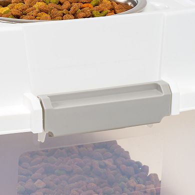 Iris Elevated Pet Bowls with Airtight Storage