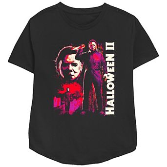 Women's Halloween II Michael Myers Relaxed Fit Graphic Tee