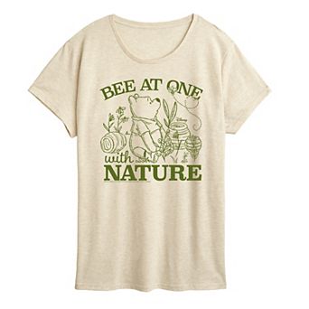 Disney's Winnie The Pooh Women's Nature Graphic Tee