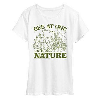 Disney's Winnie The Pooh Women's Nature Graphic Tee