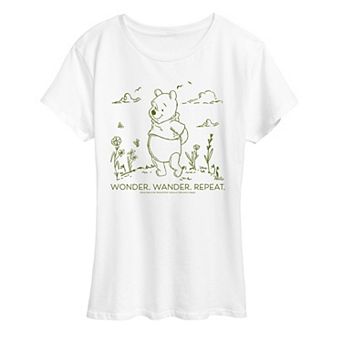 Disney's Winnie The Pooh Women's Wonder Graphic Tee