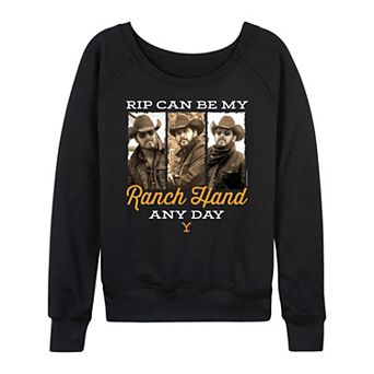 Women's Yellowstone Ranch Hand Any Day French Terry Long Sleeve Tee