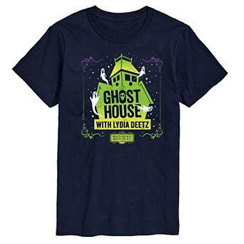 Men's Beetlejuice 2 Ghost House With Lydia Graphic Tee