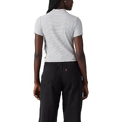 Women's Levi's® Effortless Short Sleeve Mock Neck Tee