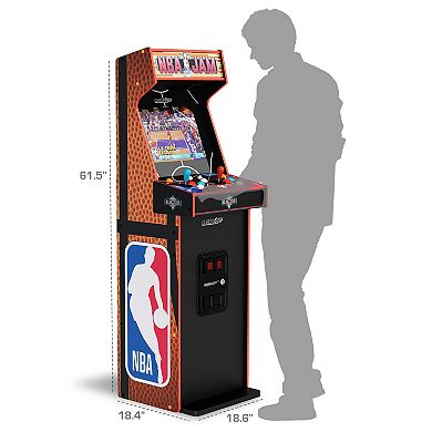 Arcade 1 Up NBA Jam Deluxe 2 Player Control Panel Arcade Machine