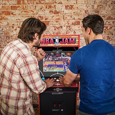 Arcade 1 Up NBA Jam Deluxe 2 Player Control Panel Arcade Machine