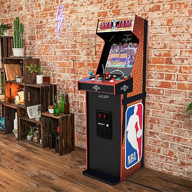 Arcade 1 Up NBA Jam Deluxe 2 Player Control Panel Arcade Machine