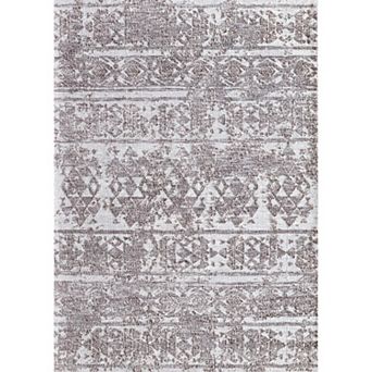Rugs America Vintage Textured Abstract Area Rug