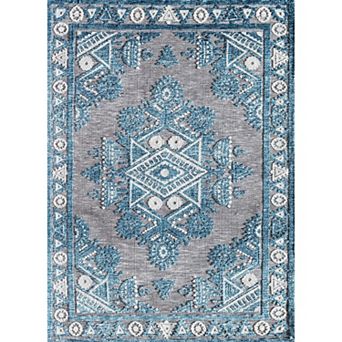 Rugs America Vintage Textured Abstract Area Rug