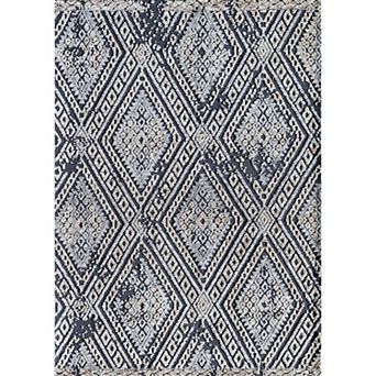 Rugs America Vintage Textured Abstract Area Rug