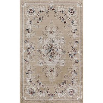 Rugs America Vintage Textured Abstract Area Rug