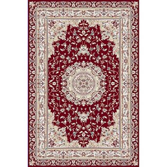 Rugs America Vintage Textured Abstract Area Rug