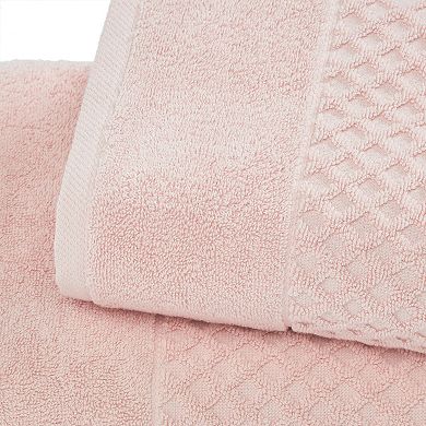 Madelinen Low Twist Cotton Diamond Texture Bath Sheet