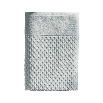 Madelinen® Low Twist Cotton Diamond Texture Bath Sheet