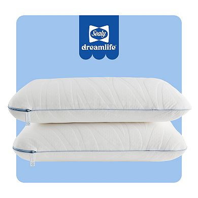 Sealy Dreamlife™ 2-pk. Memory Foam Standard Pillows