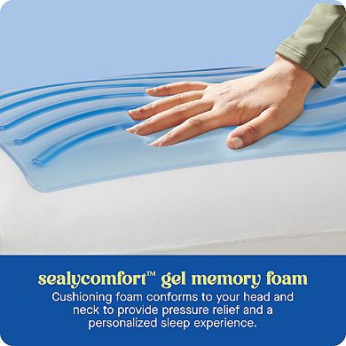 Sealy Dreamlife™ 2-pk. Memory Foam Gel Standard Pillows