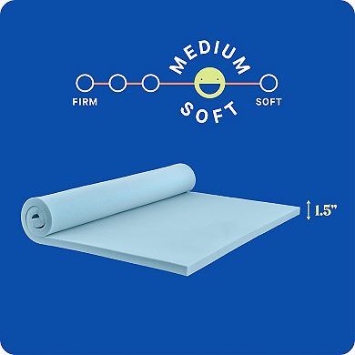 Sealy Dreamlife™ 1.5-in. Gel Memory Foam Mattress Topper