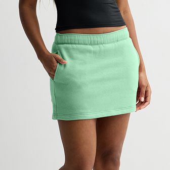 Juniors' SO® Fleece A-Line Skirt