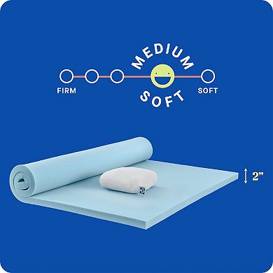 Sealy Dreamlife™ 2-in. Gel Memory Foam Mattress Topper with Cooling Cover