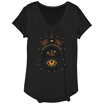 Disney's Hocus Pocus Trouble Is Brewing Women's Graphic Tee