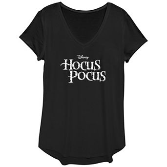 Disney's Hocus Pocus Title Logo Women's Graphic Tee