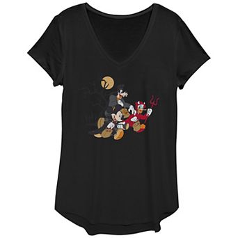 Disney's Mickey Mouse And Friends Trick Or Treaters Women's Graphic Tee