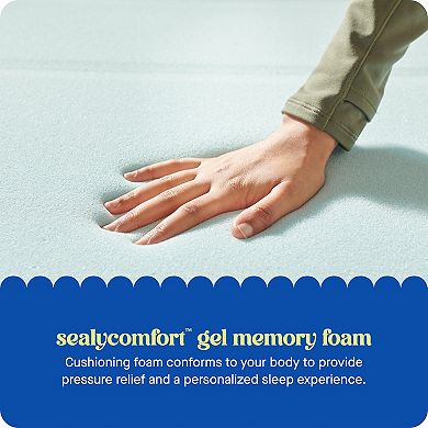 Sealy Dreamlife™ 3-in. Gel Memory Foam Mattress Topper & 1-in. Quilted Cooling Cover
