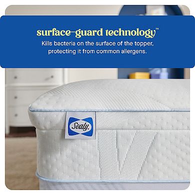 Sealy Dreamlife™ 3-in. Gel Memory Foam Mattress Topper & 1-in. Quilted Cooling Cover