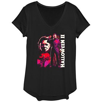 Women's Halloween II Michael Myers Graphic Tee