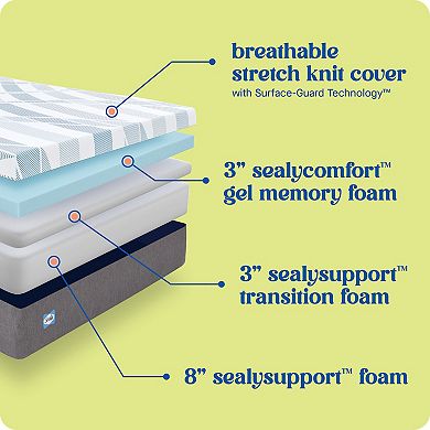 Sealy Dreamlife™ 14-in. Foam Mattress-in-a-Box